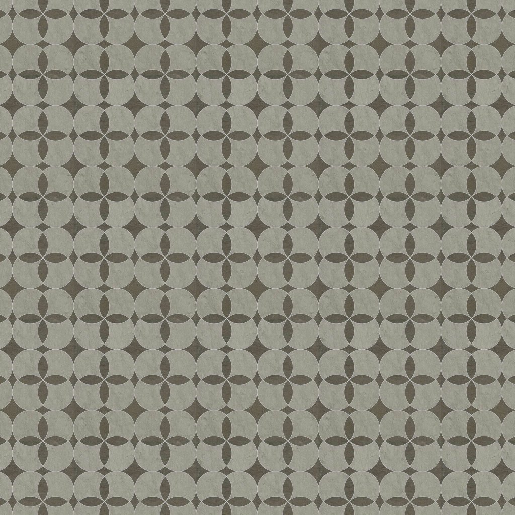 Marble Systems Britannia, Bosphorus Honed Constantine Limestone Mosaic 13 5/8x13 5/8 - Britannia, Bosphorus
