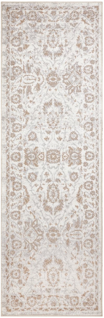 Nourison Home Nourison Astra Machine Washable ASW20 7'10" x 10' Grey Vintage Indoor Rug - 2' x 6'