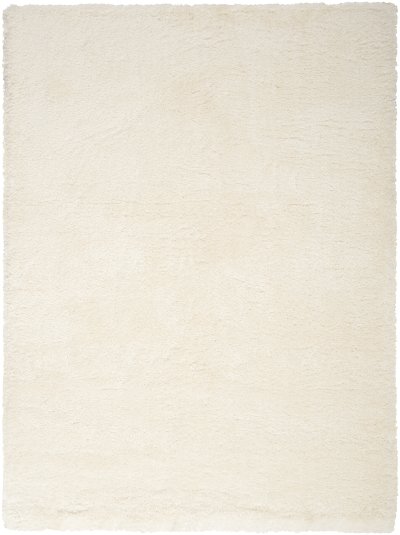 Nourison Home Nourison Luxurious Shag LXR05 7'10" x 9'10" Ivory Shag Indoor Rug - 4' x 6'