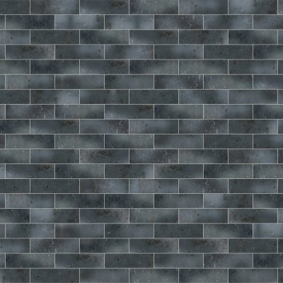 Qualis Ceramica Miami Key Biscayne Anthracite - Alternating 1/2