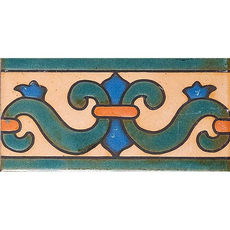 Marble Systems 1594 Glazed Color Way-b Ceramic Border Tiles 3x6 - 1594