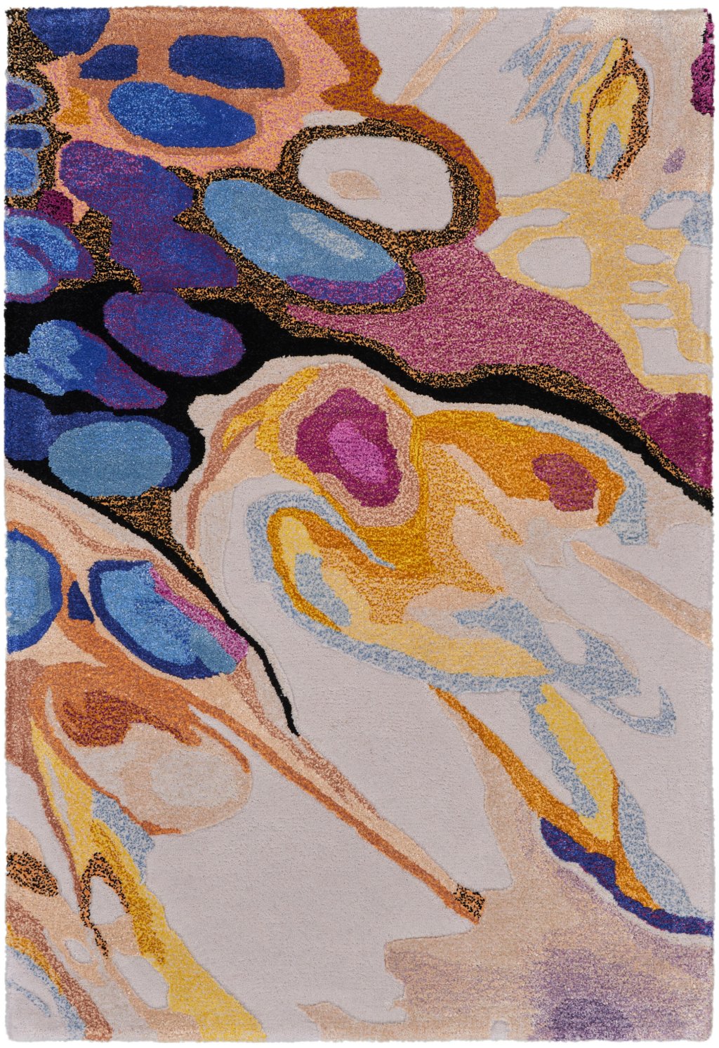 Nourison Home Nourison Prismatic PRS20 2' x 3' Grey Lilac Multicolor Modern Indoor Rug