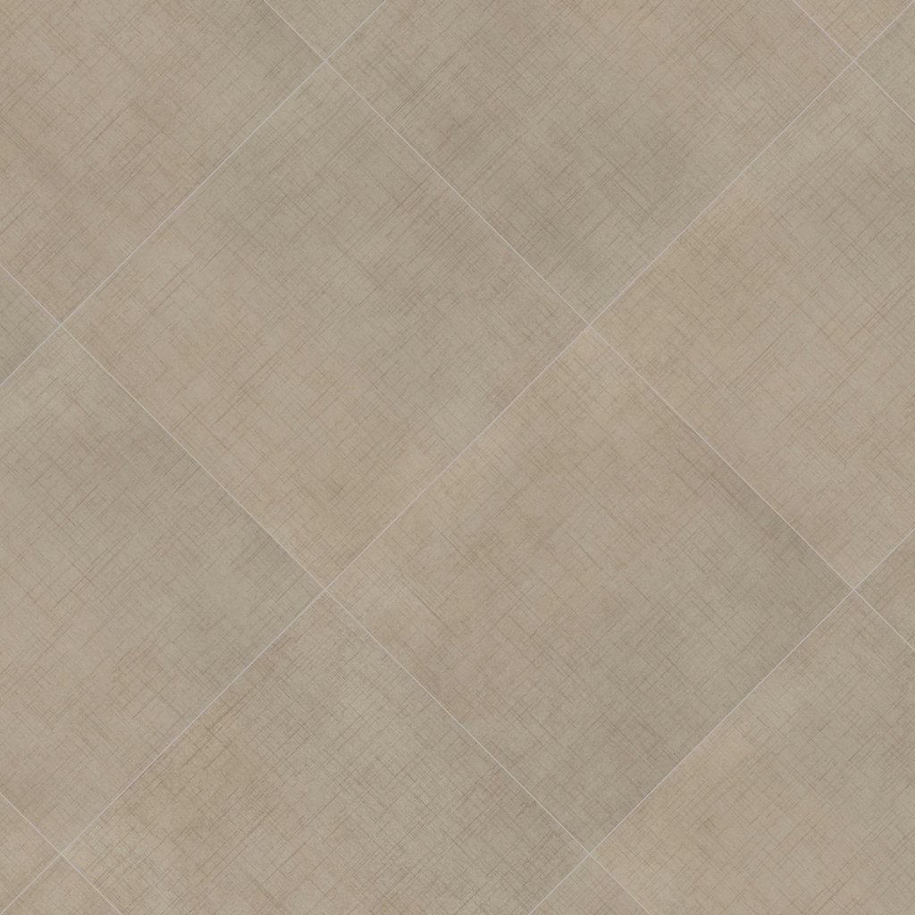 American Olean Stitchmark - Cashmere Tan, Square, 24X24, Matte (SI72) - Cashmere Tan