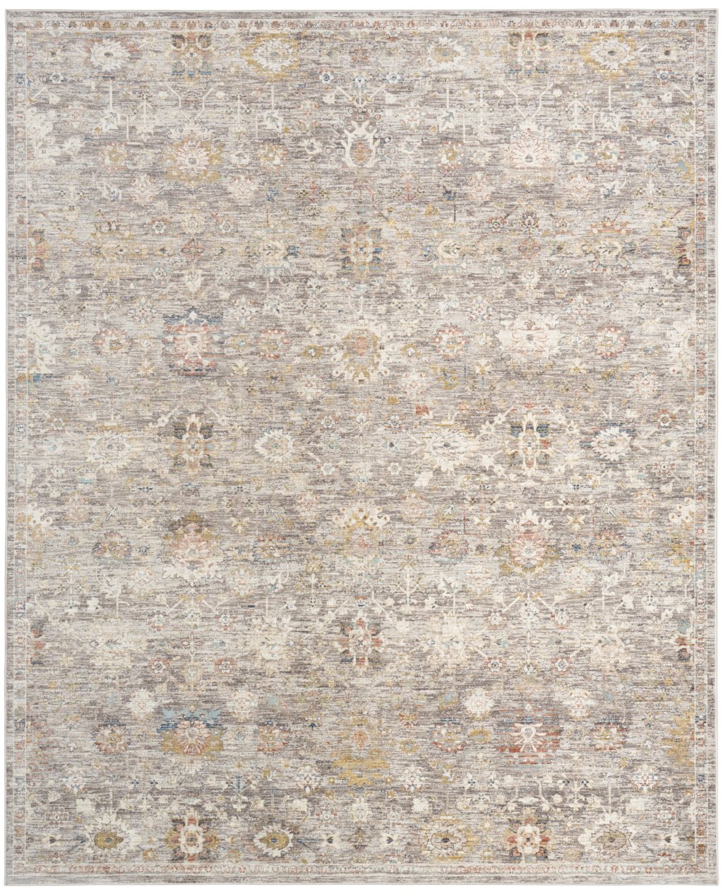 Nourison Home Nourison Heirloom Blend HBL05 3'11" x 5'10" Grey Vintage Indoor Rug