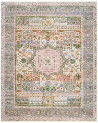 Nourison Home Nourison Quaint Harmony QUH02 7'10" x 9'10" Multicolor Bohemian Indoor Rug - 7'10" x 9'10"