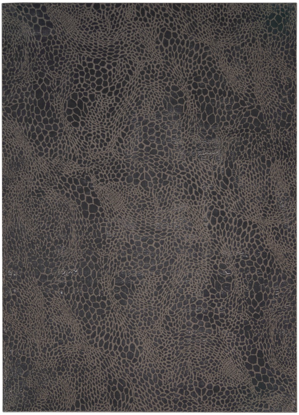 Nourison Home Nourison Desire DSR08 7'10" x 9'10" Charcoal Silver Modern Indoor Rug