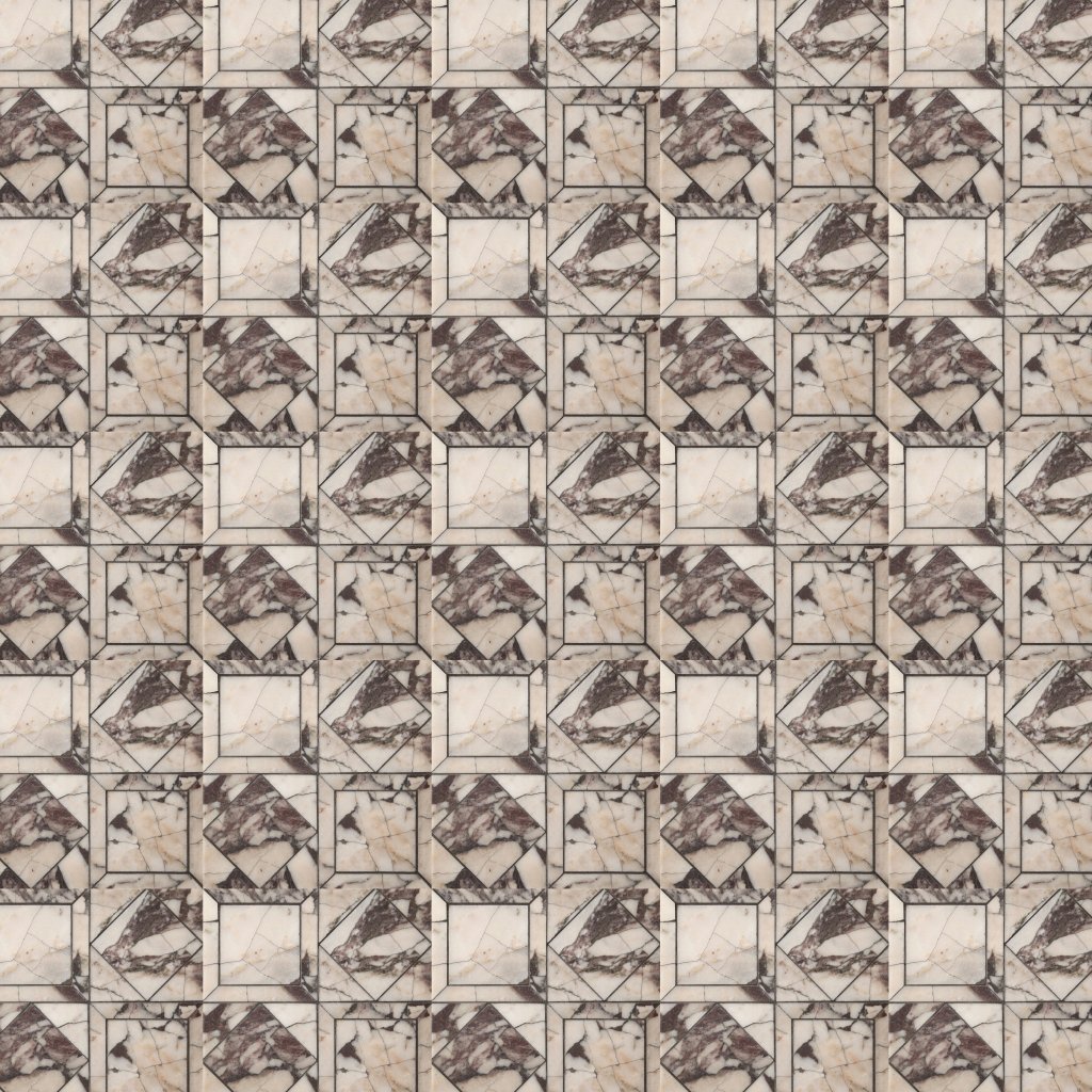 Marble Systems Calacatta Viola Honed Palazzo Marble Mosaic 12x12 - Calacatta Viola