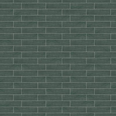 Qualis Ceramica Chateau 3x12W Brilliant Emerald Glossy - Alternating 1/3
