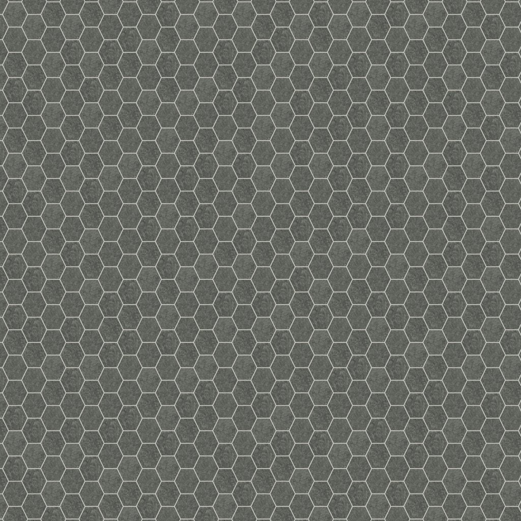Qualis Ceramica Mjork 2 Hex Carbon