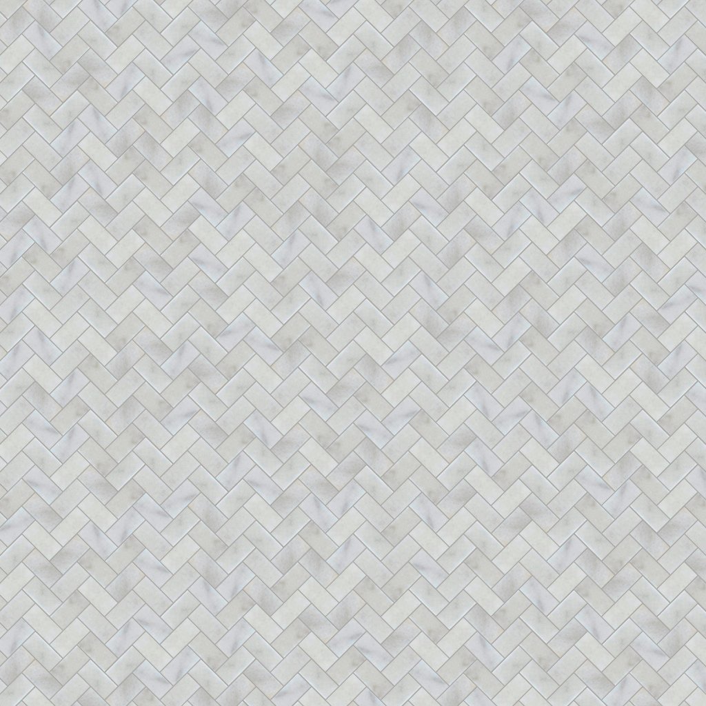 Marble Systems Avalon Polished Herringbone 1x2 Marble Mosaic 11x11 - Avalon