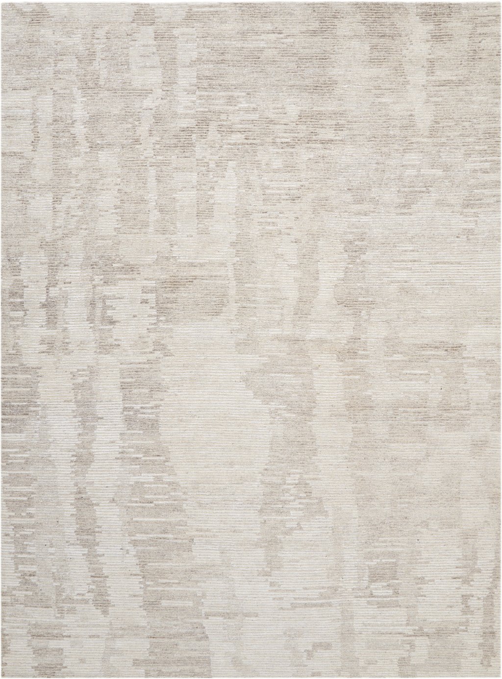Nourison Home Nourison Ellora ELL01 9'9" x 13'9" Ivory Grey Modern Indoor Rug