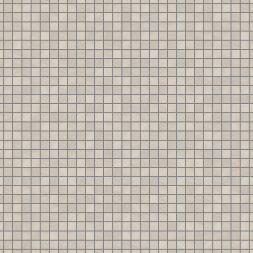 Emser Tile SABE GRIS MATTE MOSAIC /-POR - Gray