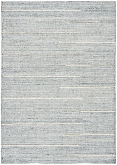Nourison Home Nourison Interweave IWV01 5'3" x 7'3" Light Blue Modern Indoor Rug - 2' x 3'