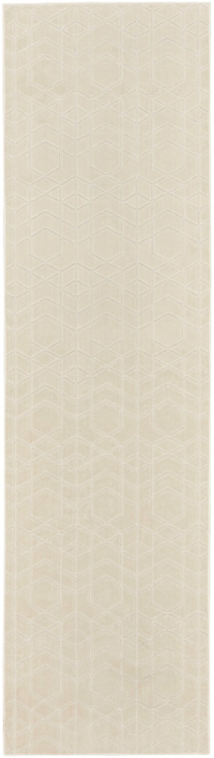 Nourison Home Nourison Washable Charm WCH01 2'2" x 8' Ivory Modern Indoor Rug