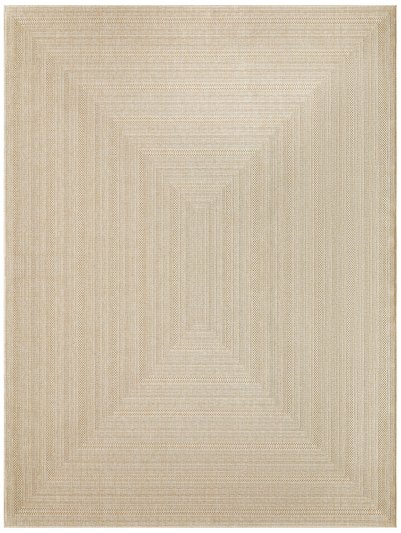 Nourison Home Nourison Tulum TLM04 6' x 9' Cream Outdoor Rug - 8' x 10'