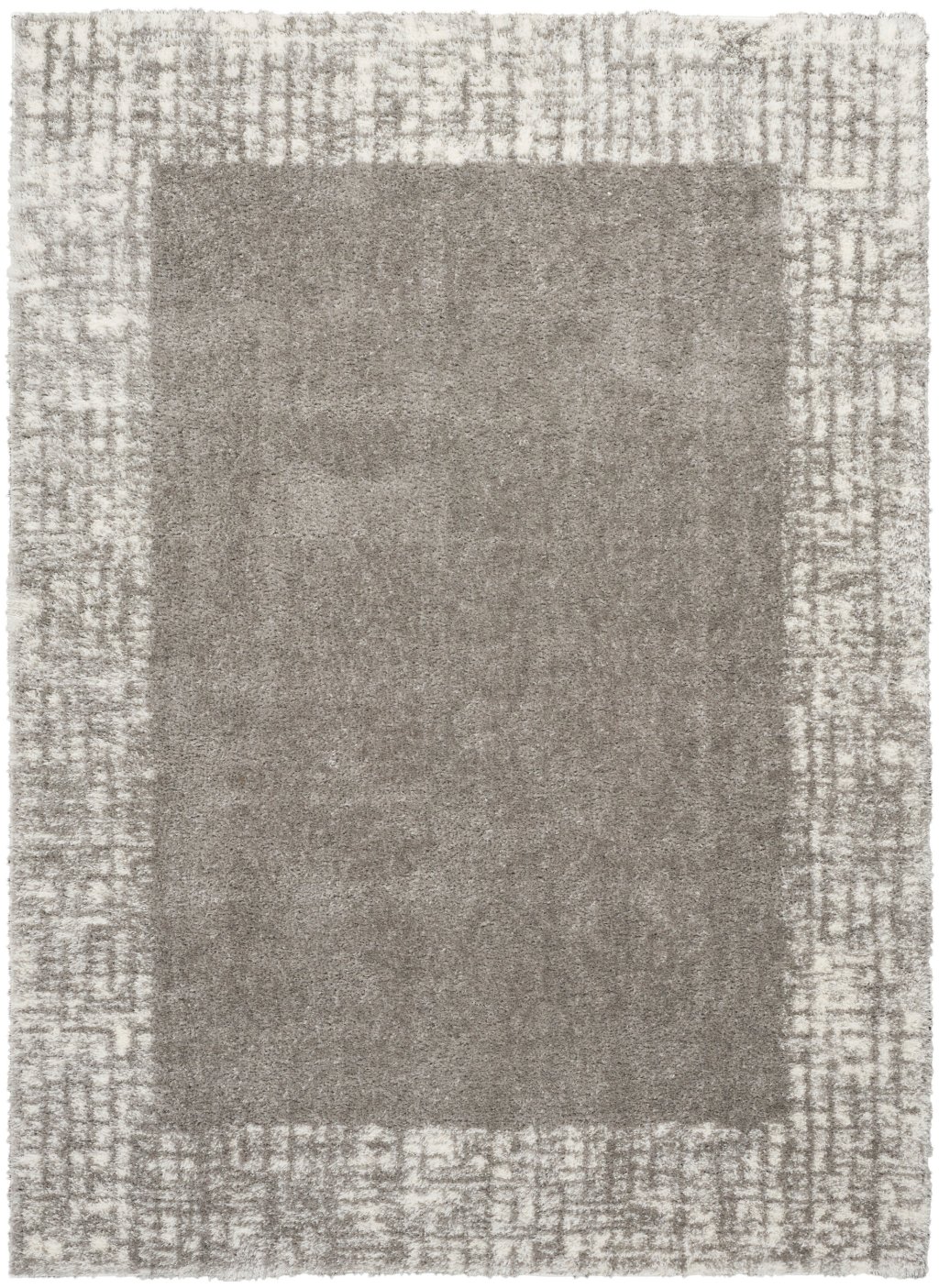 Nourison Home Nourison Pacific Shag PCS02 7'10" x 9'10" Grey Shag Indoor Rug