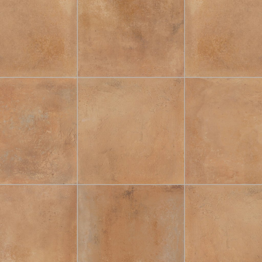 Daltile Rekindle Terracotta, Xterior Paver, 24X24, Textured - Terracotta