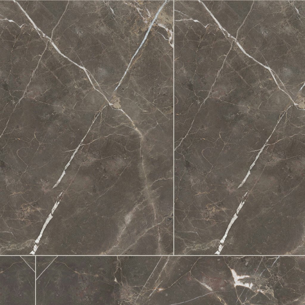 Qualis Ceramica Royal Stoneworks 48X110 Regal Brown Marble Honed