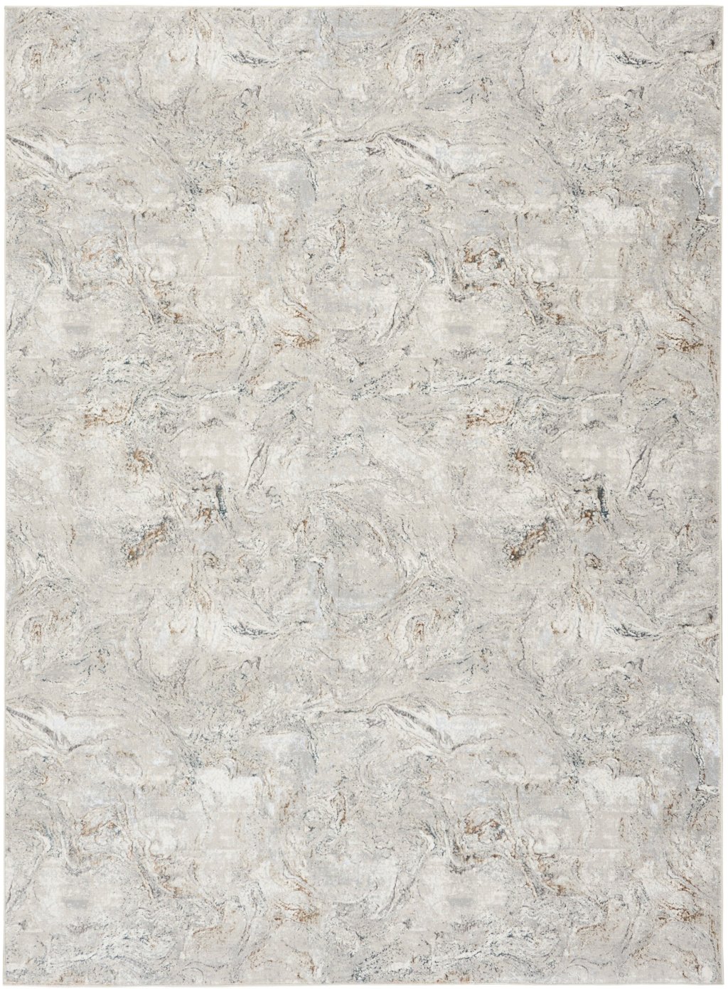 Nourison Home Nourison Glam GLM20 9' x 12' Grey Multicolor Modern Indoor Rug