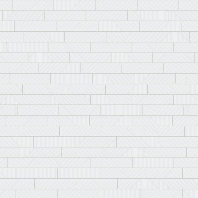 Qualis Ceramica Geometra 3x12 Powder Maze - Random Length