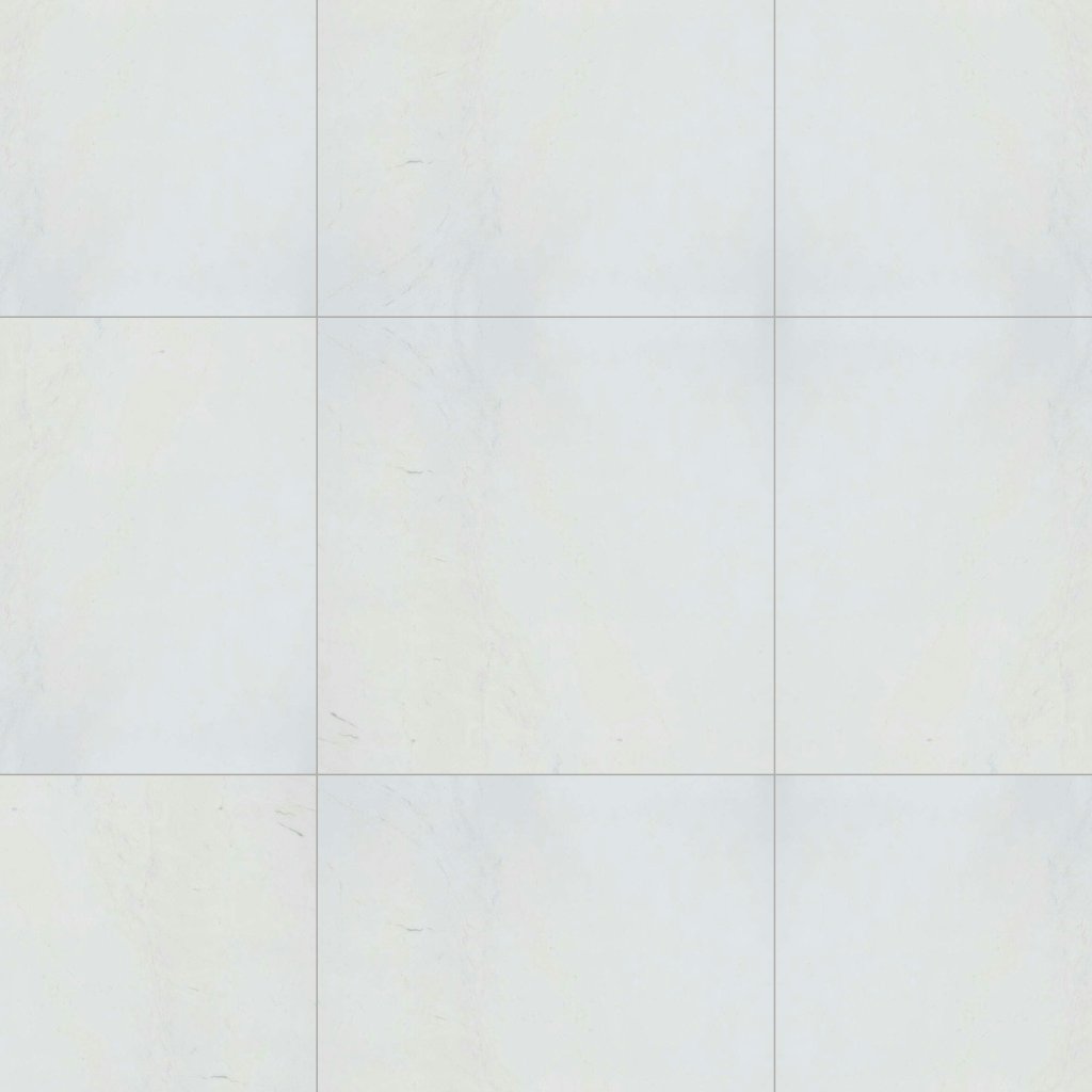 Marble Systems New Snow White Polished Marble Tile 24x24 - New Snow White