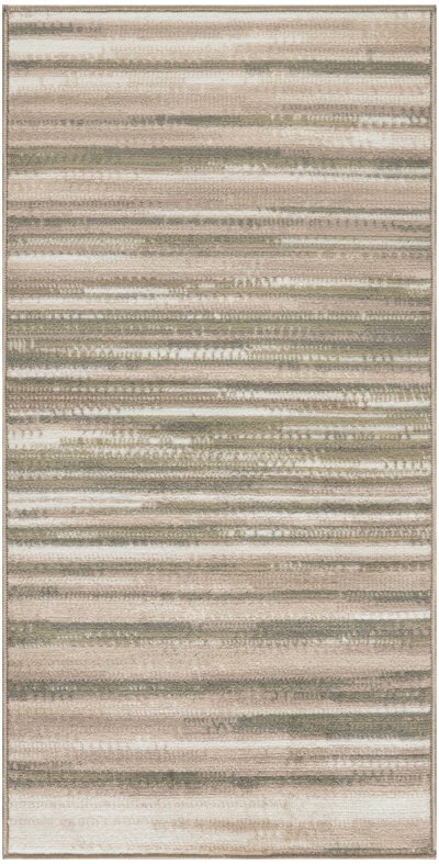 Nourison Home Nourison Jubilant JUB04 2'3" x 7'3" Green Ivory Modern Indoor Rug - 2' x 4'