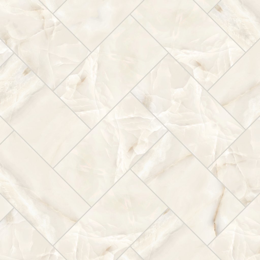 Qualis Ceramica Romance Intrigue Ivory 12X24 Matt - Ivory