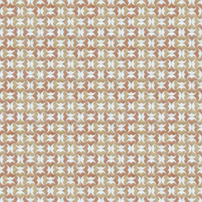Marble Systems Bianco Matte Tibet Terracotta Mosaic 12x12 - Bianco - 12" x 12" x 5/8"
