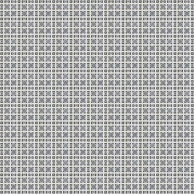 Marble Systems Snow White, Black, Allure Polished Kent Marble Mosaic 13 9/16x13 9/16 - Snow White, Black, Allure - 13 9/16" x 13 9/16" x 3/8"