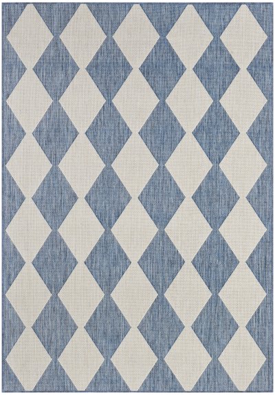 Nourison Home Nourison Selerno SLR04 7' x 10' Navy Blue Modern Rug - 4' x 6'