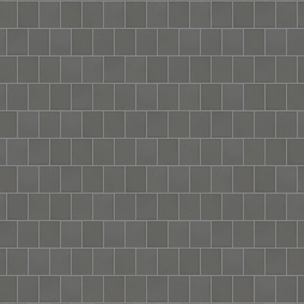 Emser Tile CUADRO GLOSSY MOSAIC /-POR - Charcoal