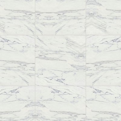 Qualis Ceramica Royal Stoneworks 24X24 Regal White Vein Polished - Grid