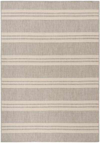 Nourison Home Nourison Horizon Indoor/Outdoor HOZ05 5' x 7' Grey Modern Rug - 6' x 9'