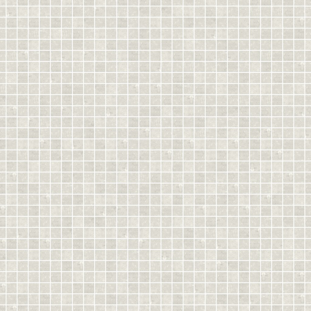 Qualis Ceramica Denver 2X2 Mosaic Desert Matte - Taupe