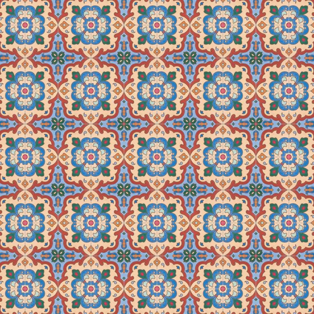 Marble Systems 418 A Glazed Ceramic Tile 6x6 - 418 A