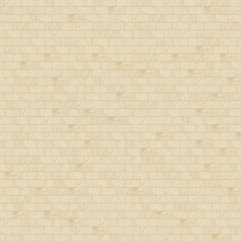 American Olean Mirasol - Crema Laila, Brick Joint, 2X4, Matte (ML71) - Crema Laila