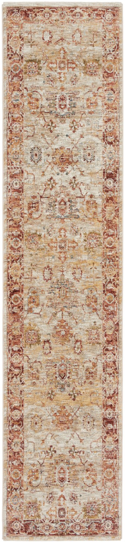 Nourison Home Nourison Sahar SHR02 7'10" x 10'4" Ivory Persian Indoor Rug - 2'3" x 10'2"