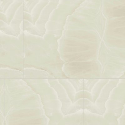 Qualis Ceramica Lustra 36x36 Onyx Crema Polished - Random Length