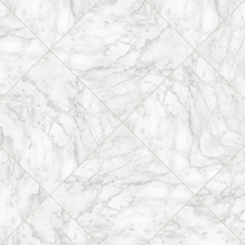 Qualis Ceramica Plata 24x24 Carrara Abisso Polished