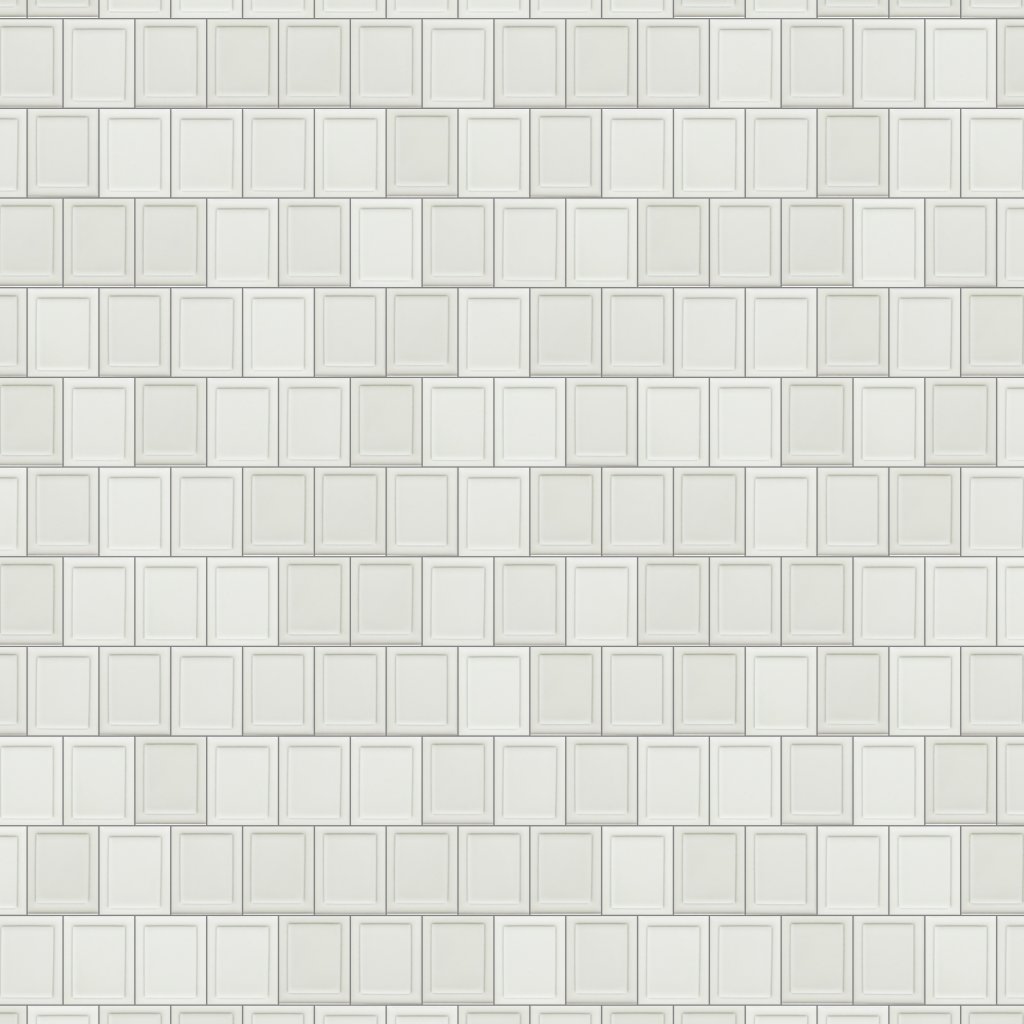 Emser Tile CUADRO FRAME GLOSSY MOSAIC /-POR - White