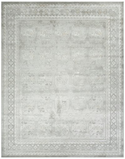 Nourison Home Nourison Dekor DEK01 5'3" x 7' Grey Vintage Indoor Rug - 7'10" x 9'10"