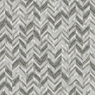 Marble Systems Storm Matte Chevron Ceramic Tile 2x6 - Storm - 2" x 6" x 3/8"