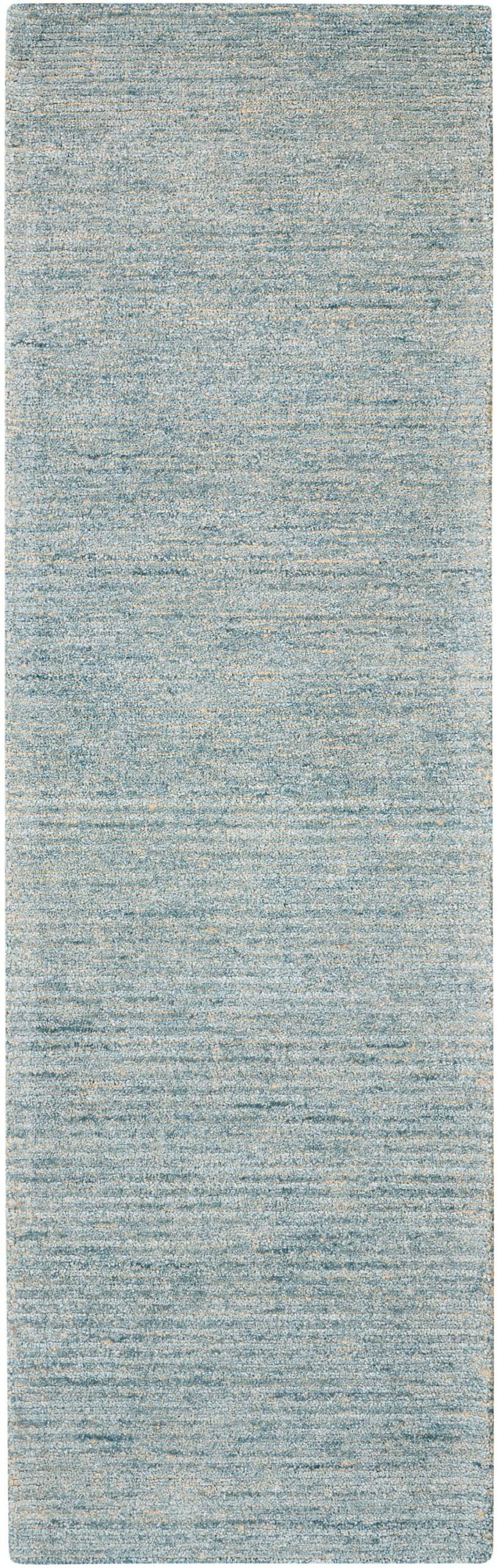 Nourison Home Nourison Weston WES01 2'3" x 7'6" Seafoam Modern Indoor Rug