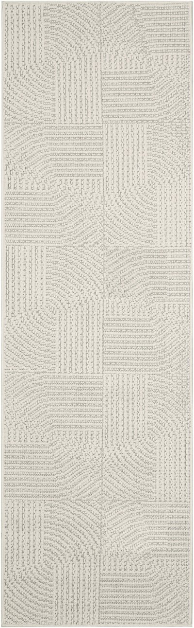 Nourison Home Nourison Natural Texture NTX02 2'3" x 7'6" Ivory Modern Indoor Rug - 2'3" x 7'6"