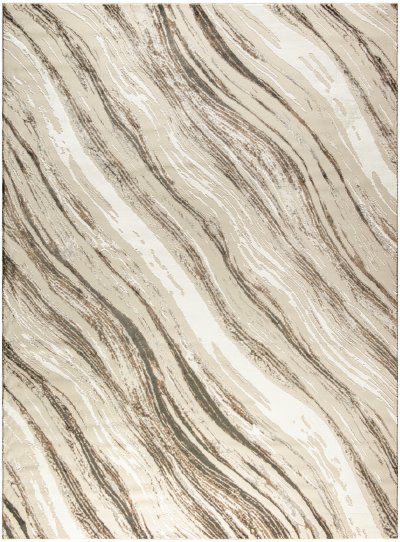 Nourison Home Nourison Eco-Friendly ECO05 2'2" x 7'6" Beige Grey Modern Indoor Rug - 9' x 12'