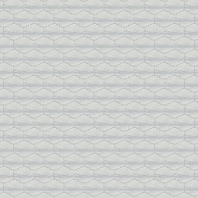 Marble Systems Avenza Honed Hexagon Waterjet Marble Tile 5 25/32x5 - Avenza - 5 25/32" x 5" x 3/8"