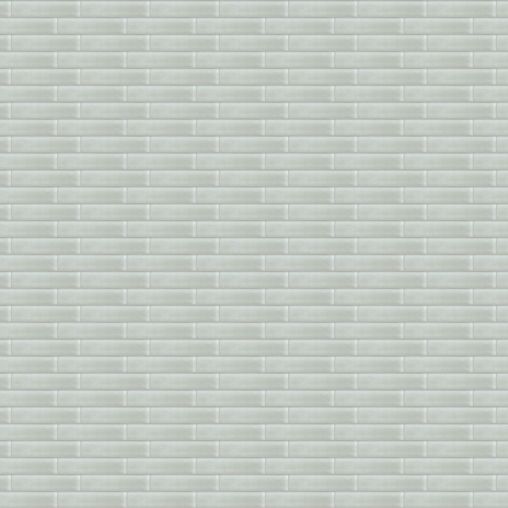 American Olean Color Appeal - Silver Cloud, Rectangle, 2X8, Glossy (C102) - Silver Cloud