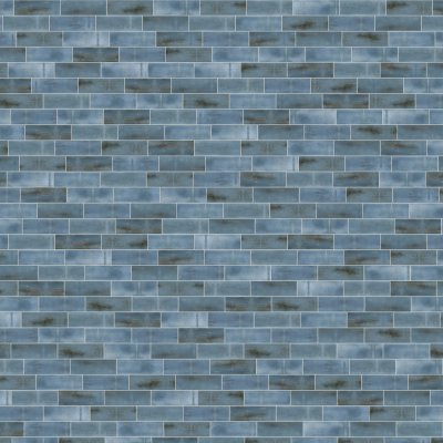 Qualis Ceramica Aruba 2x6 Night Blue Gloss - 2" x 6"