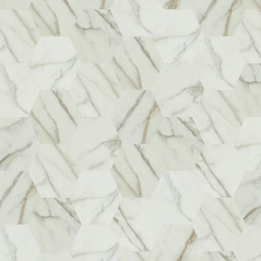Mannington Carrara - Gold - Ivory