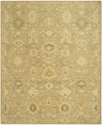 Nourison Home Nourison Ravello RVL01 8'6" x 11'6" Taupe Beige Vintage Indoor Rug - 5'3" x 7'3"